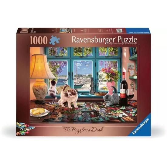 Puzzle Ravensburger El Escritorio Del Puzzlero de 1000 Piezas