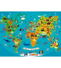 Puzzle Ravensburger El Globo de los Animales XXL de 150 Piezas