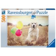 Puzzle Ravensburger El Labrador y Los Globos de 500 Piezas