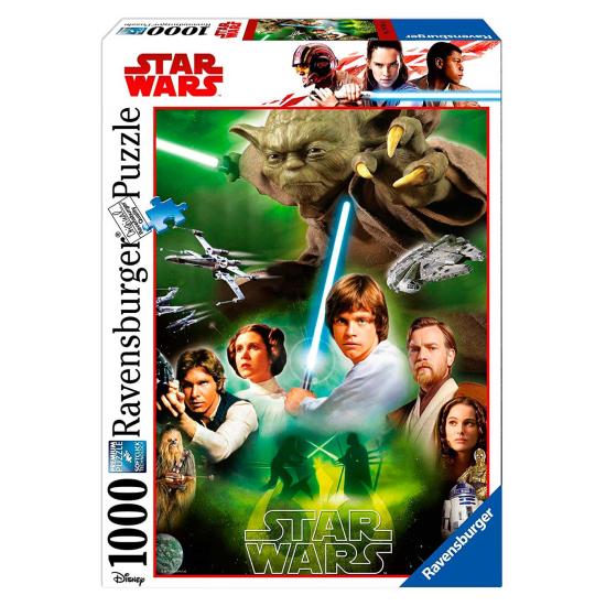 Puzzle Ravensburger El Lado Luminoso, Star Wars 1000 Piezas Puzzle Ravensburger El Lado Luminoso, Star Wars 1000 Piezas