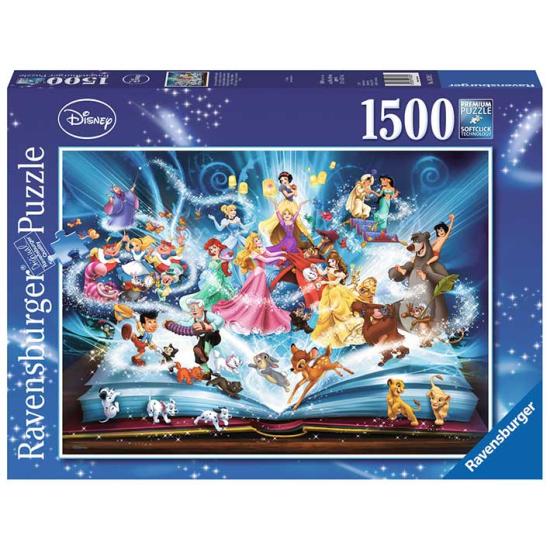 Puzzle Ravensburger El Libro Mágico de Cuentos Disney de 1500 P