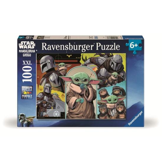 Puzzle Ravensburger El Mandaloriano Y Grogu XXL de 100 Piezas