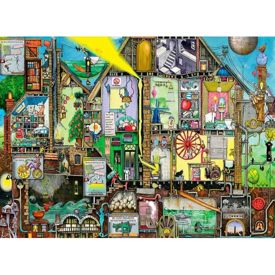 Puzzle Ravensburger El Mundo Futuro 500 Piezas Puzzle Ravensburger El Mundo Futuro 500 Piezas