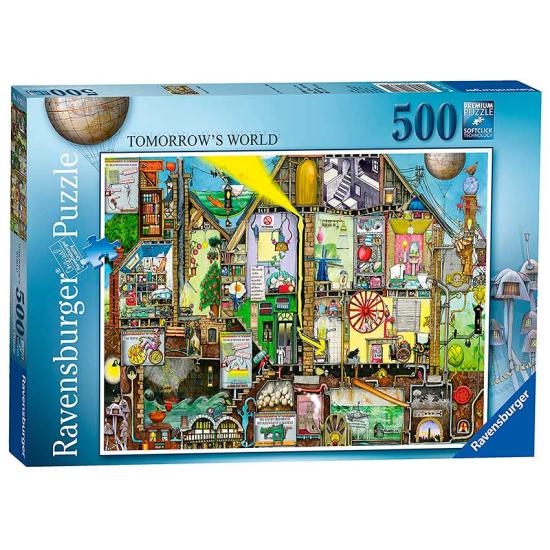 Puzzle Ravensburger El Mundo Futuro 500 Piezas Puzzle Ravensburger El Mundo Futuro 500 Piezas