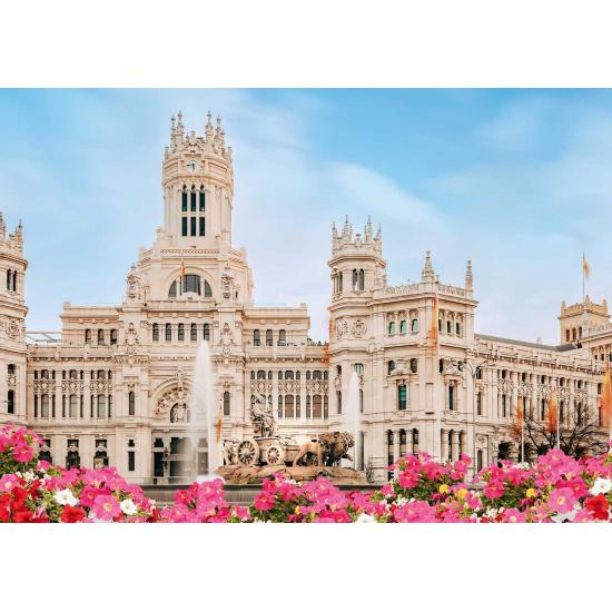 Puzzle Ravensburger El Palacio De Cibeles, Madrid de 1000 Piezas