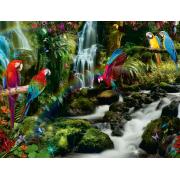 Puzzle Ravensburger El Paraíso de los Loros de 2000 Piezas