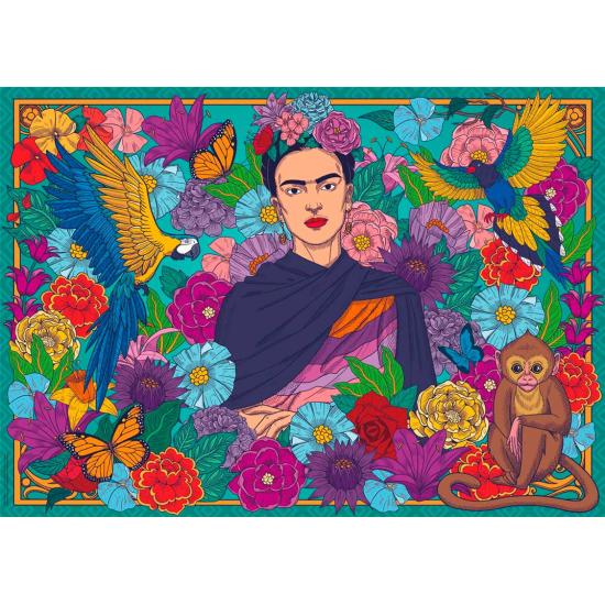 Puzzle Ravensburger El Paraíso de Frida Kahlo de 1000 Piezas