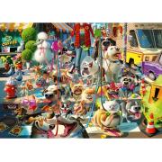 Puzzle Ravensburger El Paseador De Perros de 1000 Piezas