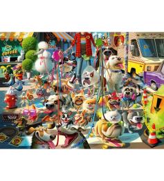 Puzzle Ravensburger El Paseador De Perros de 1000 Piezas