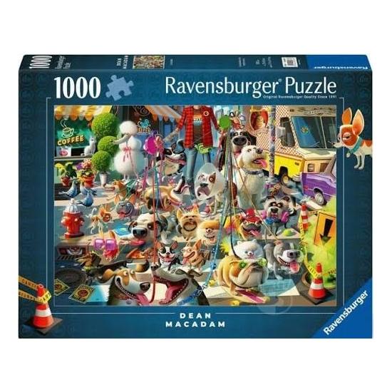 Puzzle Ravensburger El Paseador De Perros de 1000 Piezas
