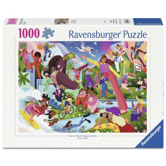Puzzle Ravensburger El Poder De Ella de 1000 Piezas