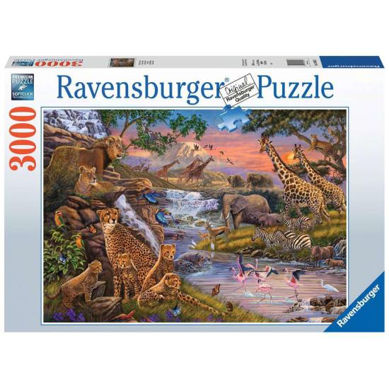 Puzzle Ravensburger El Reino Animal de 3000 Piezas Puzzle Ravensburger El Reino Animal de 3000 Piezas