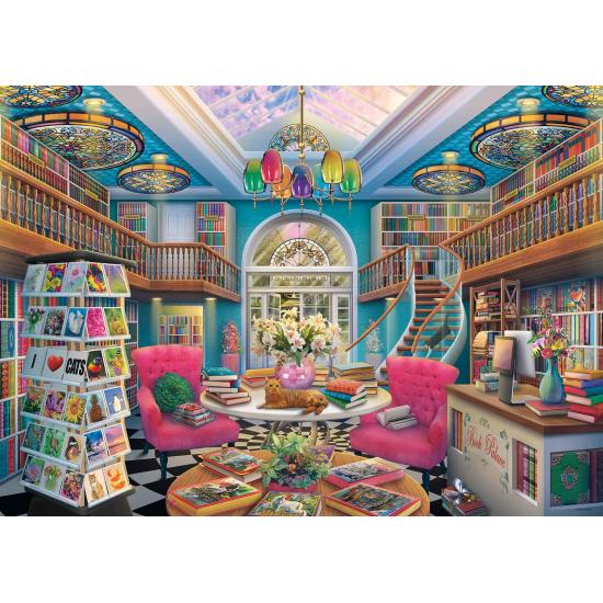 Puzzle Ravensburger El Reino del Libro de 1000 Piezas Puzzle Ravensburger El Reino del Libro de 1000 Piezas