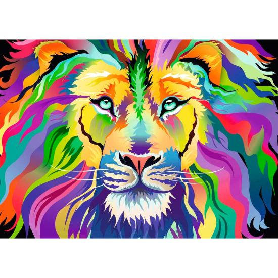 Puzzle Ravensburger El Rey de los Colores de 1000 Piezas