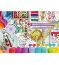Puzzle Ravensburger El Taller De Costura XXL 500 Pzs