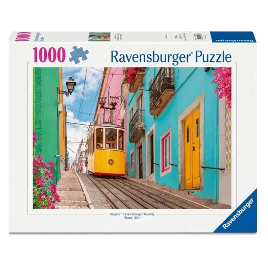 Puzzle Ravensburger El Tranvía De Lisboa de 1000 Piezas
