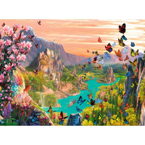 Puzzle Ravensburger El Valle de las Hadas de 300 Piezas Puzzle Ravensburger El Valle de las Hadas de 300 Piezas