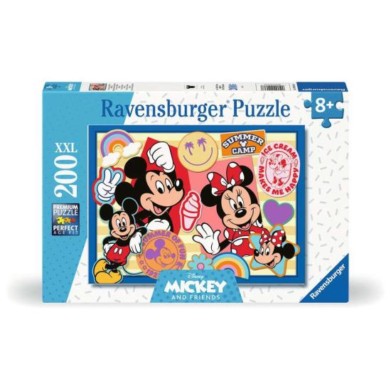Puzzle Ravensburger El Verano de Mickey y Minnie XXL de 200 Pzs