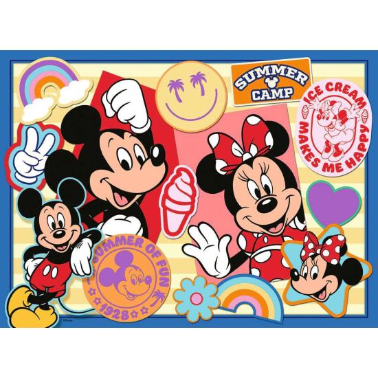 Puzzle Ravensburger El Verano de Mickey y Minnie XXL de 200 Pzs