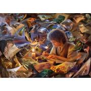 Puzzle Ravensburger El Viaje De Frodo de 1000 Piezas