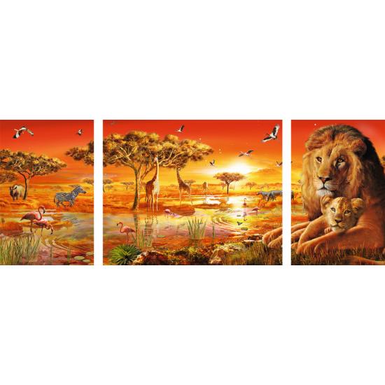 Puzzle Ravensburger Emoción Africana de 1000 Piezas