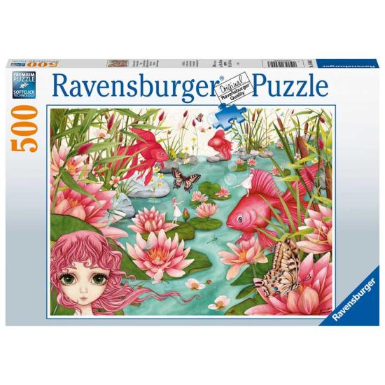 Puzzle Ravensburger Encanto del Estanque de 500 Piezas Puzzle Ravensburger Encanto del Estanque de 500 Piezas