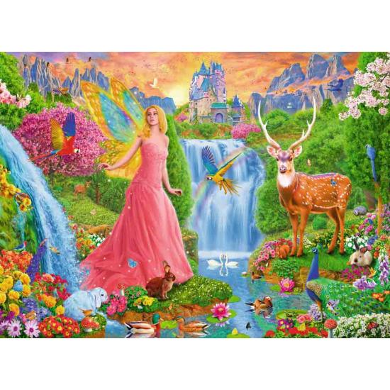 Puzzle Ravensburger Encanto Mágico de Hadas XXL de 200 Pzs