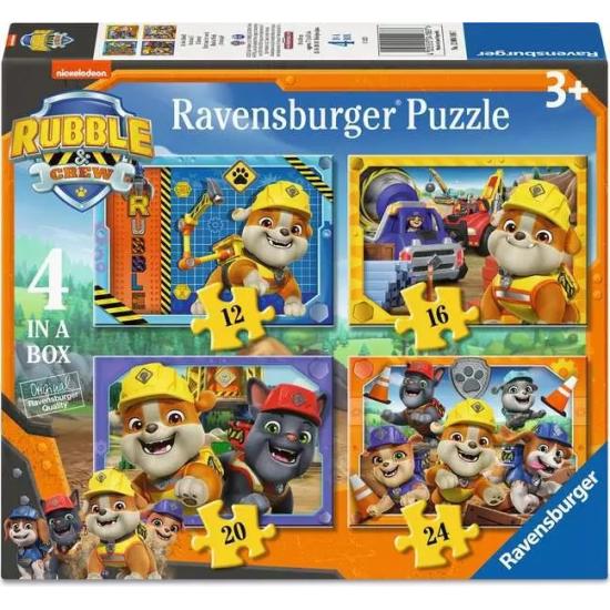 Puzzle Ravensburger Equipo Rubble Progresivo de 12+16+20+24 Pzs Puzzle Ravensburger Equipo Rubble Progresivo de 12+16+20+24 Pzs