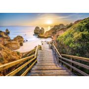 Puzzle Ravensburger Escalera a la Playa de Camilo, Algarve 1000