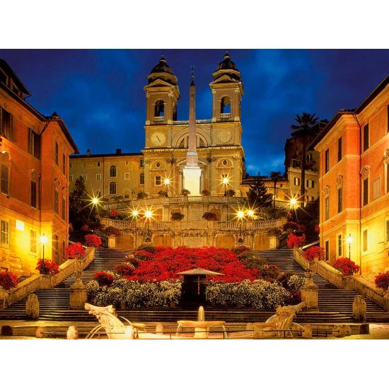 Puzzle Ravensburger Escalera de Plaza de España, Roma 1500 Piez