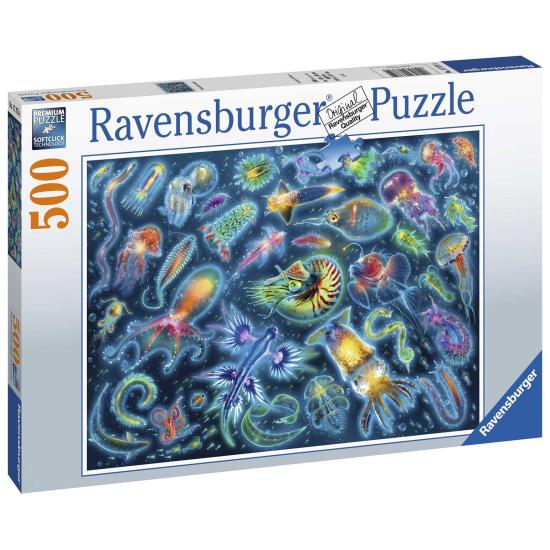 Puzzle Ravensburger Especies Submarinas de 500 Piezas Puzzle Ravensburger Especies Submarinas de 500 Piezas