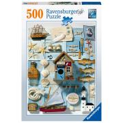 Puzzle Ravensburger Espíritu Marítimo de 500 Piezas