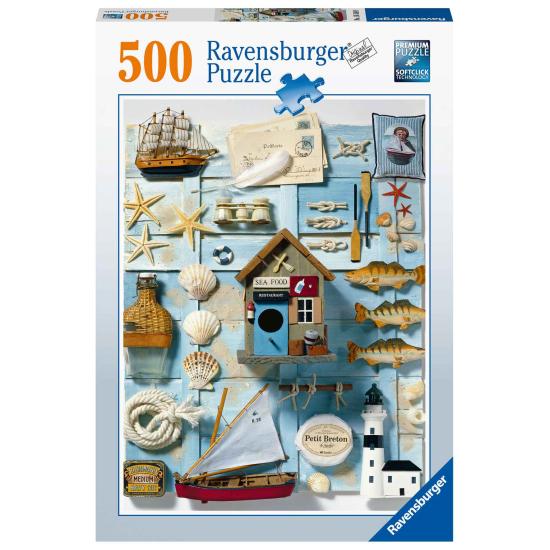 Puzzle Ravensburger Espíritu Marítimo de 500 Piezas