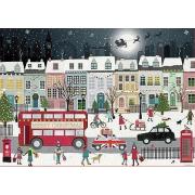 Puzzle Ravensburger Espíritu Navideño de Londres de 1000 Piezas