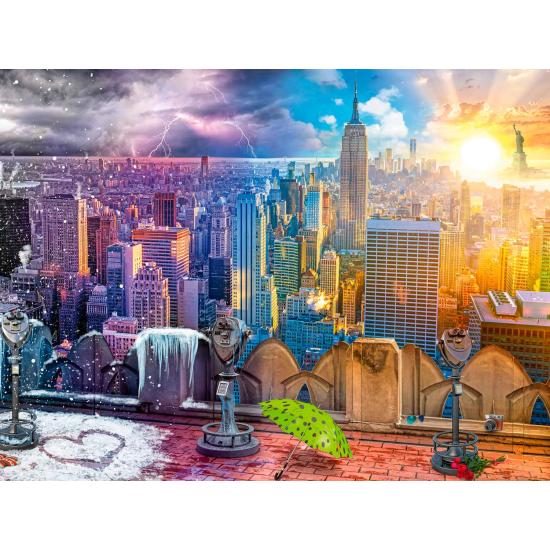 Puzzle Ravensburger Estaciones de Nueva York de 1500 Piezas