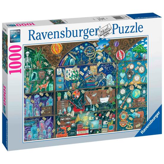 Puzzle Ravensburger Estantería de Curiosidades de 1000 Pzs Puzzle Ravensburger Estantería de Curiosidades de 1000 Pzs
