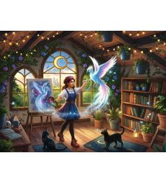 Puzzle Ravensburger Estudio Mágico de 500 Piezas