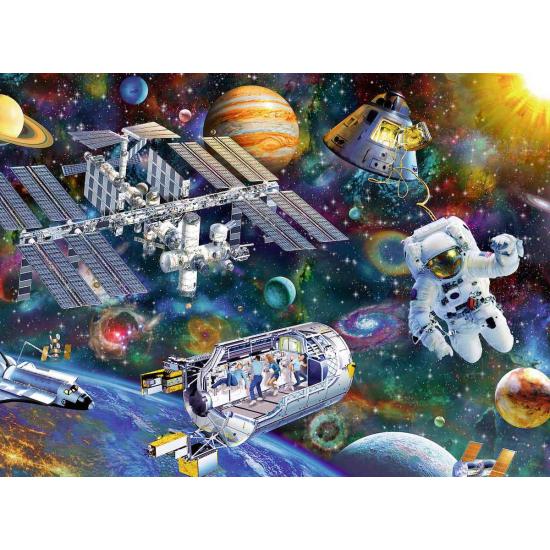 Puzzle Ravensburger Exploración Cósmica XXL de 200 Pzs