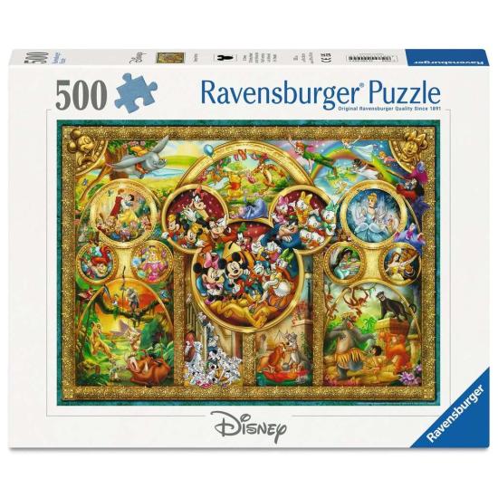 Puzzle Ravensburger Familia Disney de 500 Piezas