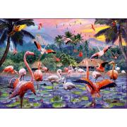 Puzzle Ravensburger Flamencos de 1000 Piezas