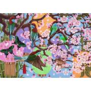 Puzzle Ravensburger Flores de Cerezo  de 1000 Piezas