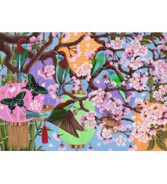 Puzzle Ravensburger Flores de Cerezo  de 1000 Piezas