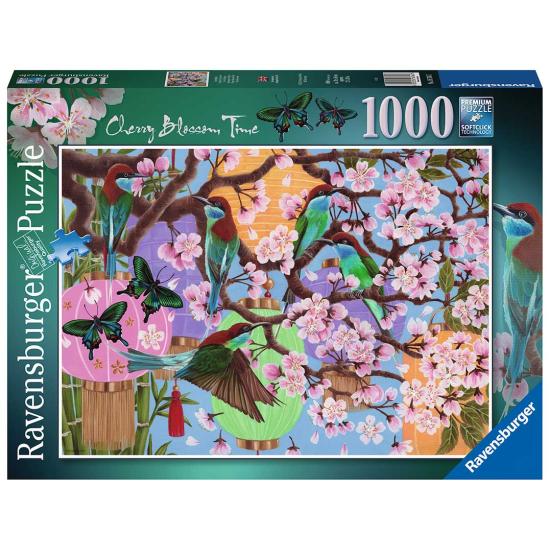 Puzzle Ravensburger Flores de Cerezo  de 1000 Piezas