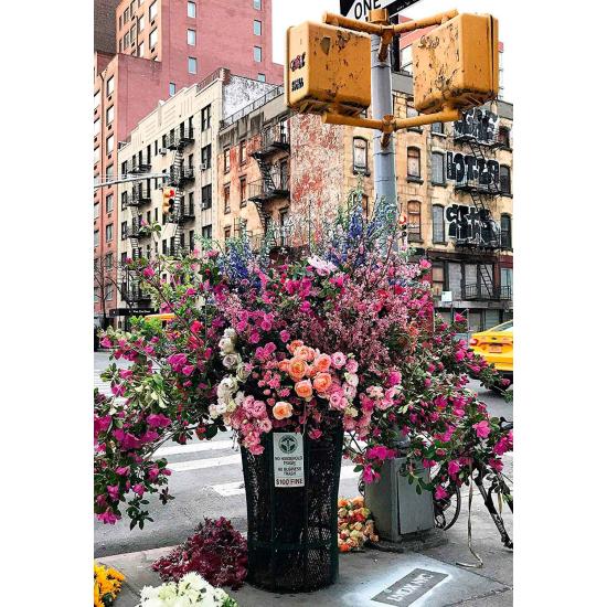 Puzzle Ravensburger Flores en Nueva York de 300 Piezas Puzzle Ravensburger Flores en Nueva York de 300 Piezas