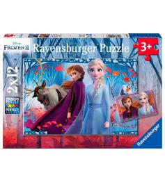 Puzzle Ravensburger Frozen 2 de 2x12 Piezas