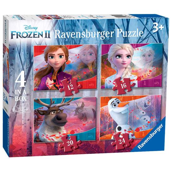 Puzzle Ravensburger Frozen 2 Progresivo de 12+16+20+24 Pzs Puzzle Ravensburger Frozen 2 Progresivo de 12+16+20+24 Pzs