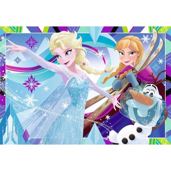 Puzzle Ravensburger Frozen de 2x12 Piezas