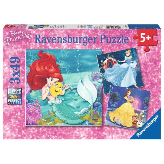 Puzzle Ravensburger Princesas Disney 3x49 Piezas Puzzle Ravensburger Princesas Disney 3x49 Piezas