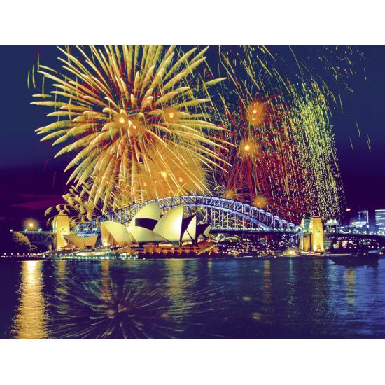 Puzzle Ravensburger Fuegos Artificiales en Sidney de 2000 Pieza Puzzle Ravensburger Fuegos Artificiales en Sidney de 2000 Pieza
