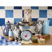 Puzzle Ravensburger Gatitos En La Cocina de 1500 Piezas